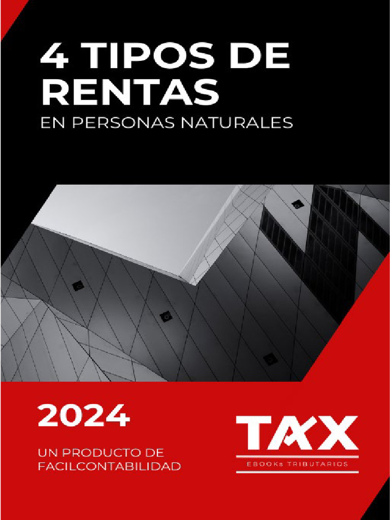 Tipos de Rentas para Personas Naturales | PDF | Impuestos | Impuesto ...