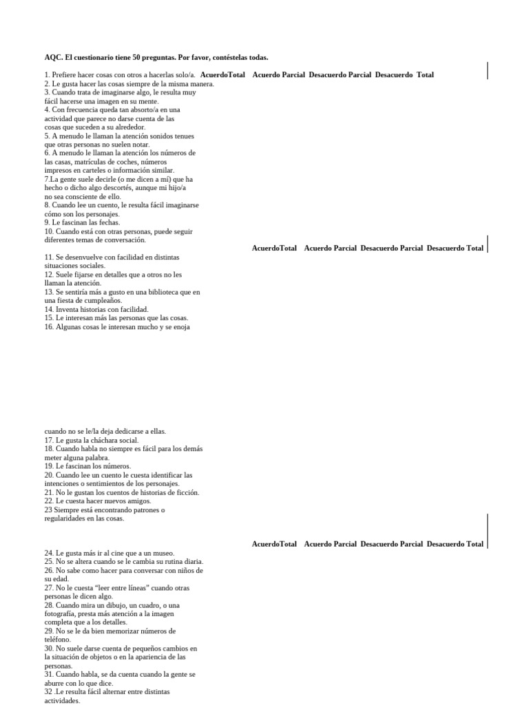 AQC Baron Cohen | PDF