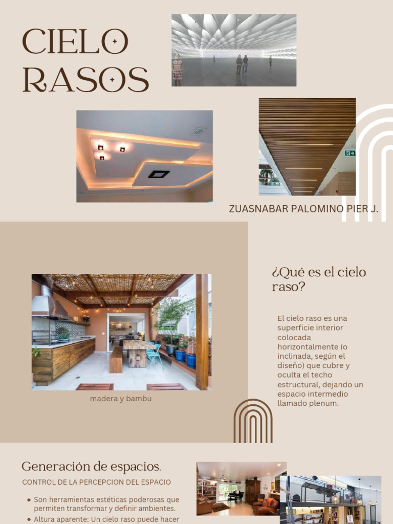 Cream Modern Interior Design Business Presentation | PDF