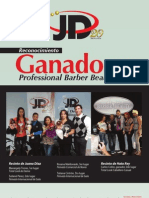 Reconocimiento Ganadores(as) Professional Barber Beauty Show