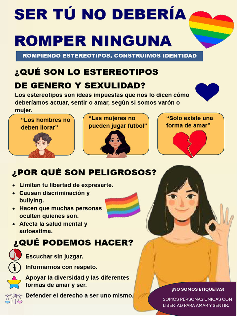 Rompiendo Estereotipos de Género | PDF
