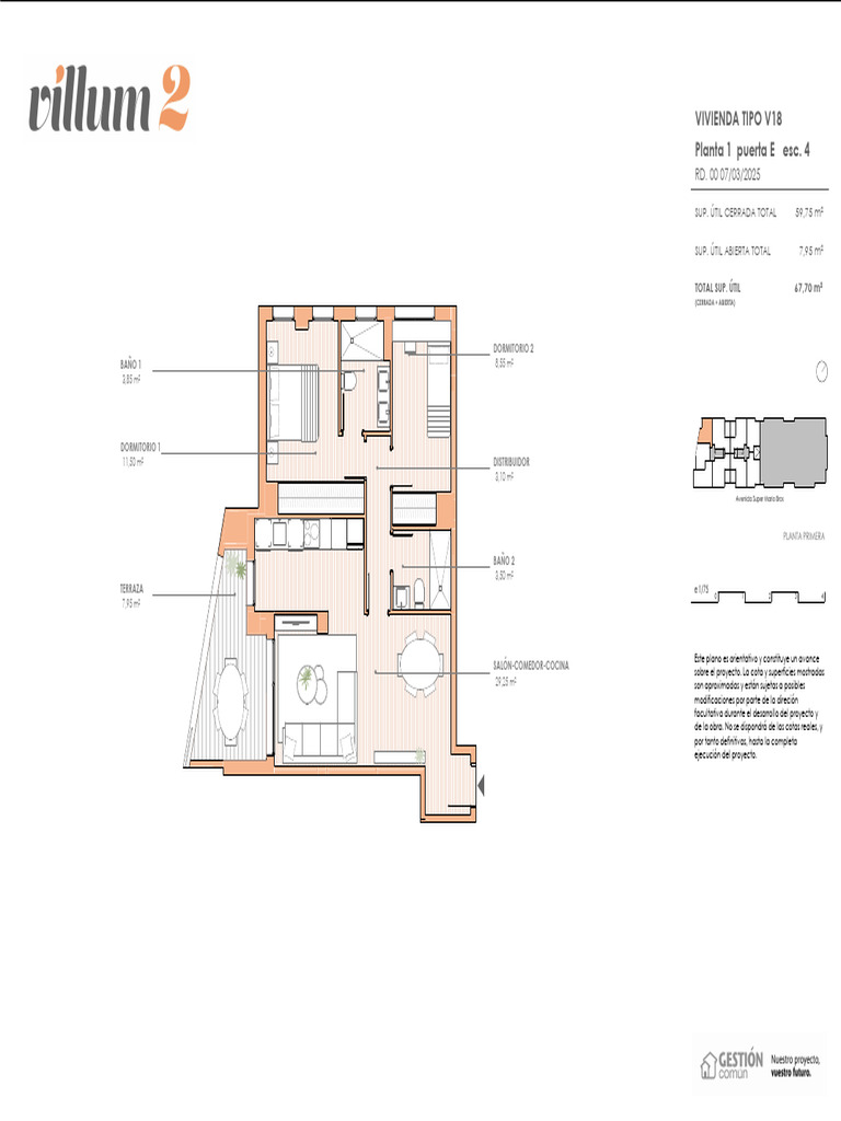 VILLUM 2 - Vivienda V18 1 - 75 - 20250214 | PDF