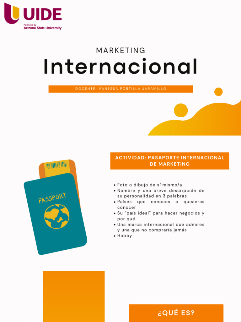 Estrategias de Marketing Internacional | PDF | Marketing | Exportaciones