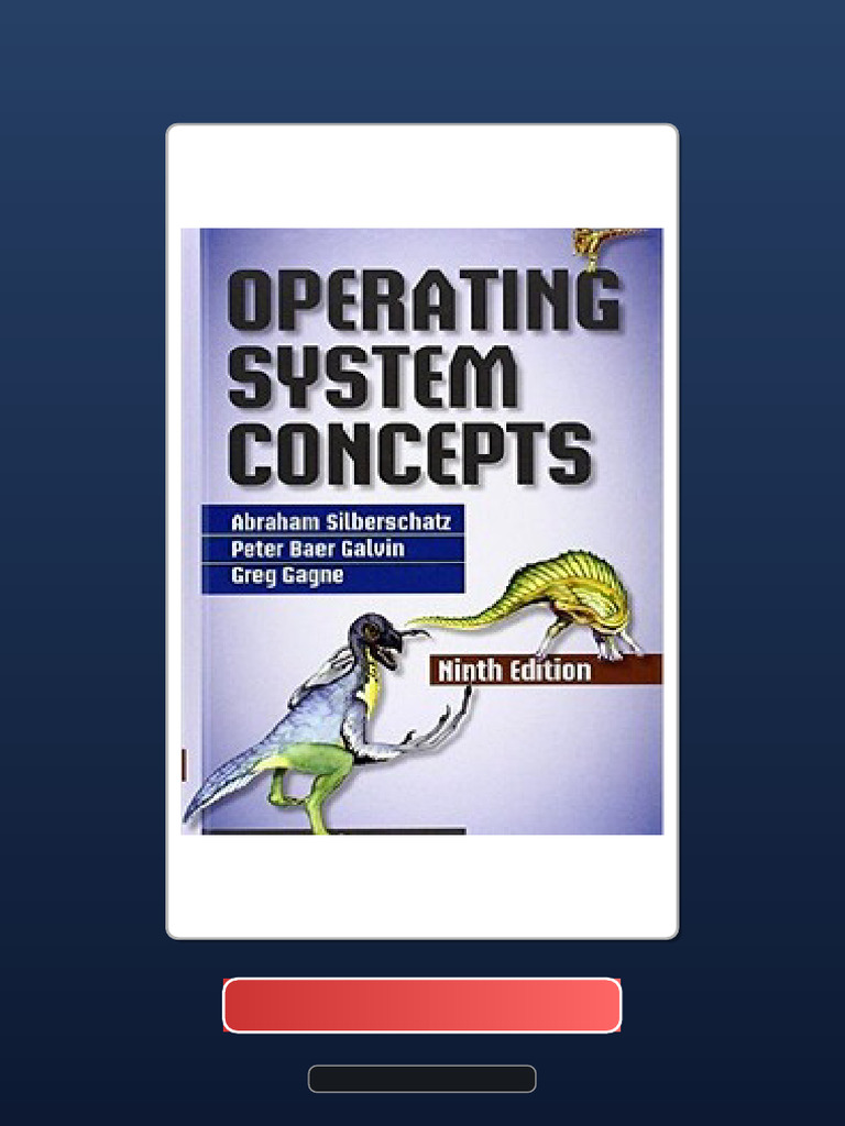 Immediate Access Operating System Concepts 9th Edition Verified PDF ...