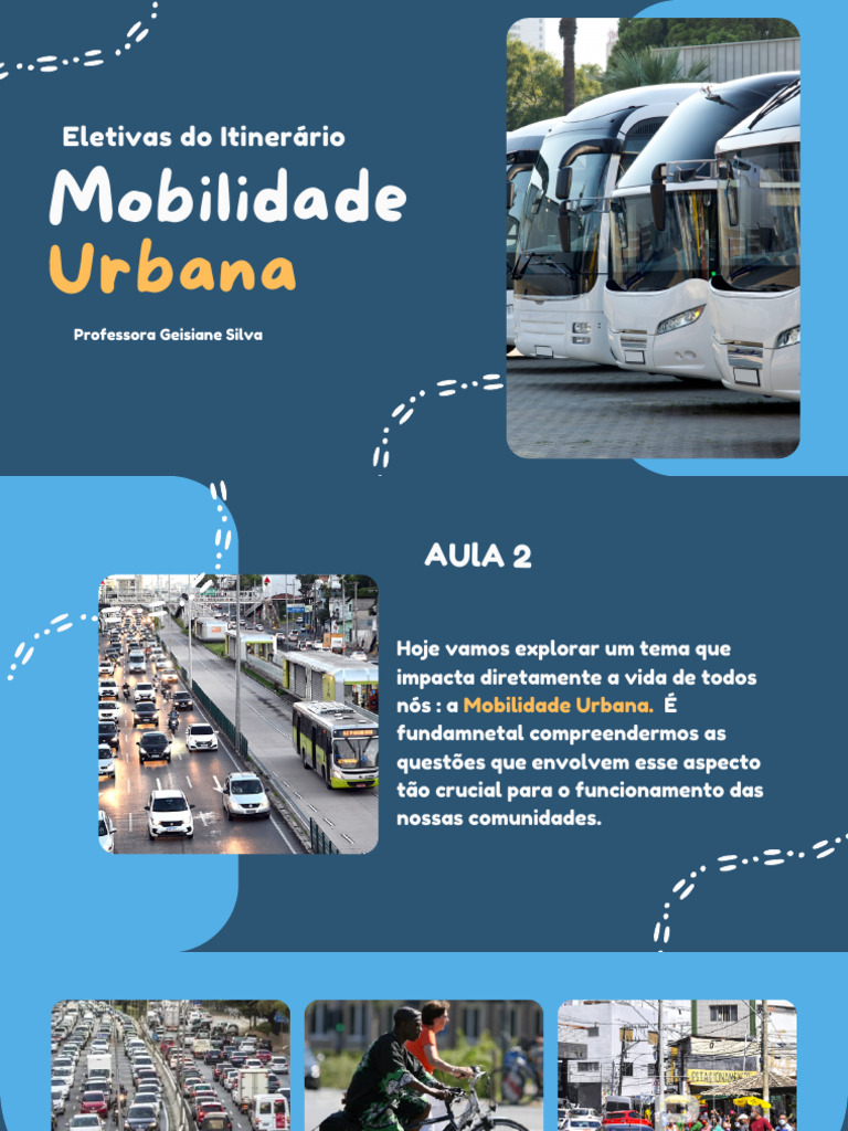 Desafios da Mobilidade Urbana Atual | PDF | Carro | Poluição do ar