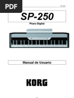 Download Manual Korg SP-250 by FolisBerget SN87986679 doc pdf