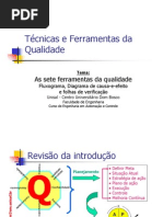 Ferramentas I - Fluxo Ishikawa e Check-list