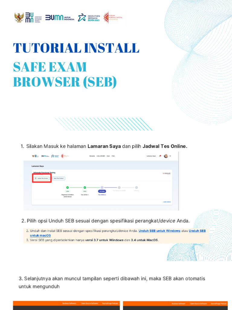 Panduan Instalasi Safe Exam Browser | PDF