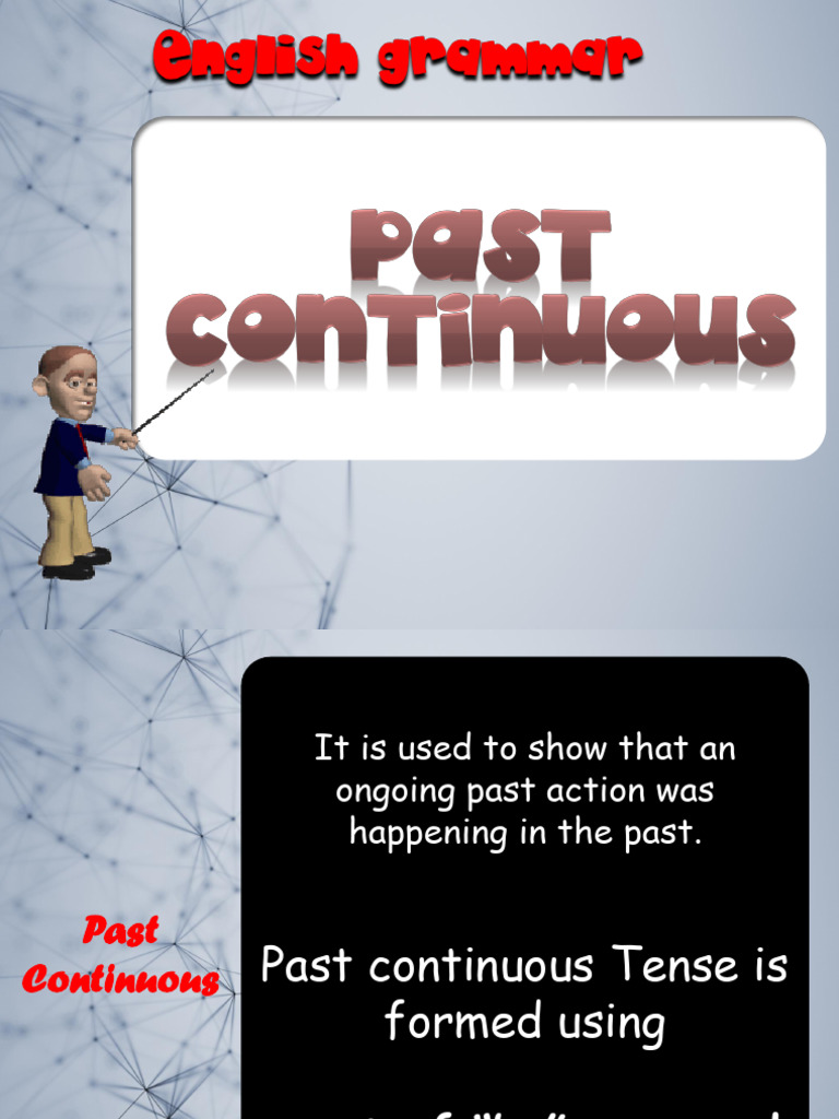 Past Continuous Grammar BEL 1 21 | PDF | Language Mechanics | Language ...
