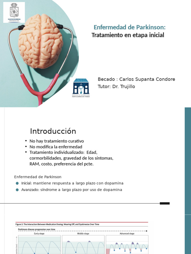Tratamiento Enfermedad de Párkinson 2025 | PDF | Drogas | Farmacología