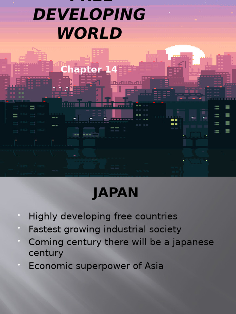 Japan Model For Developing World | PDF | Japan | Agriculture