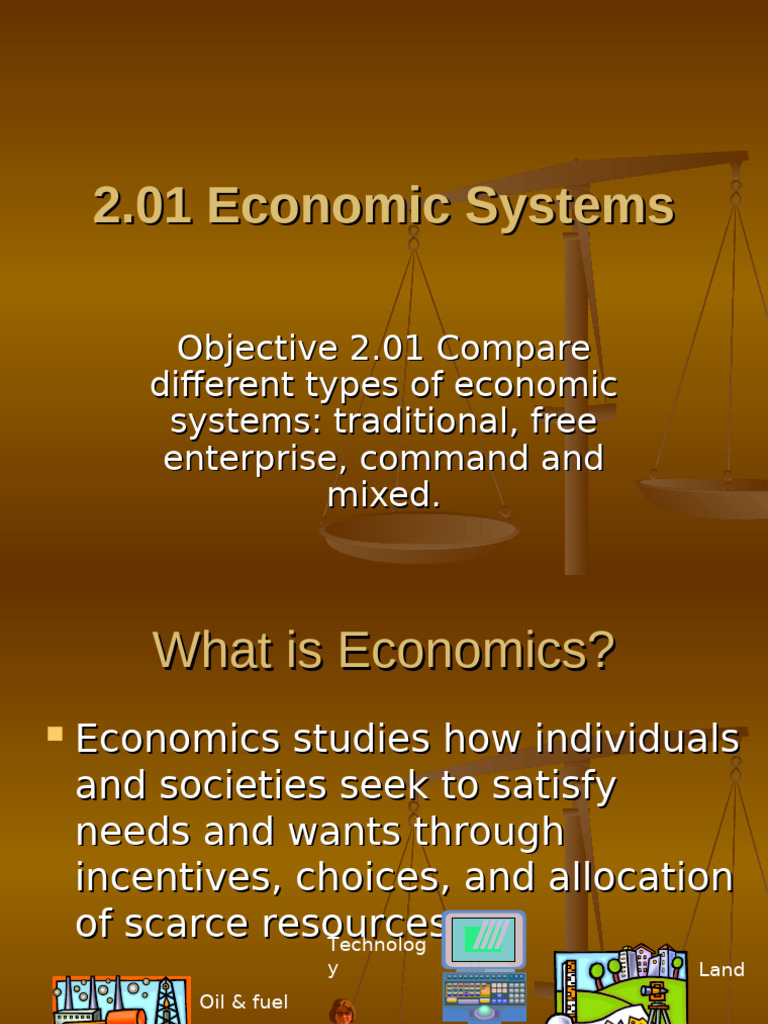 Types of Economic Systems Explained | PDF | Economic System | Market ...