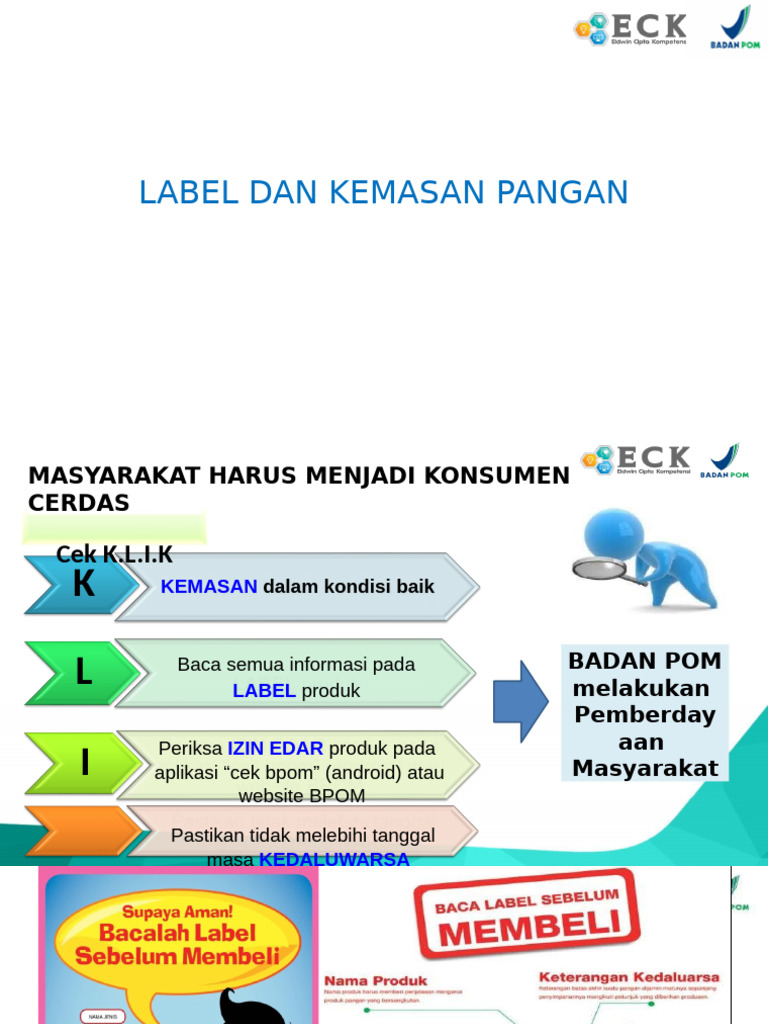 Keterangan Label Pangan Olahan | PDF