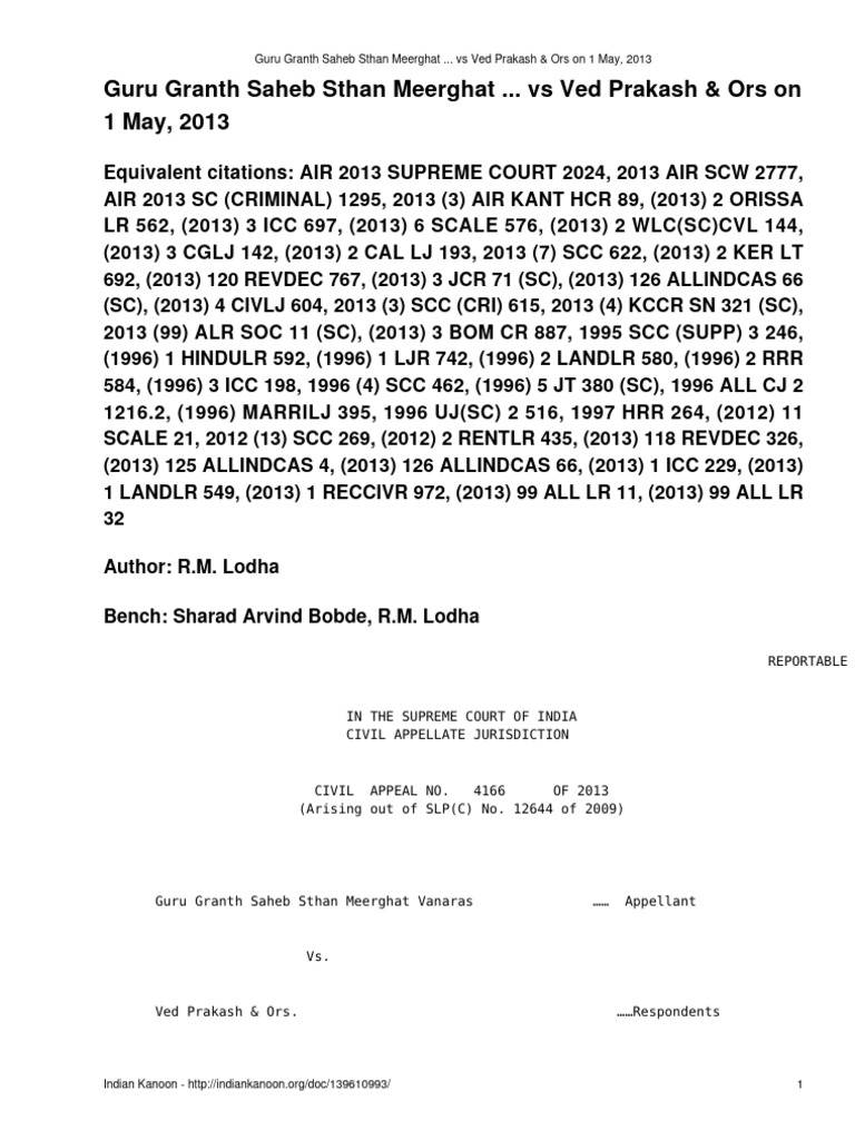 Supreme Court Ruling on Civil vs Criminal Case | PDF | Lawsuit ...