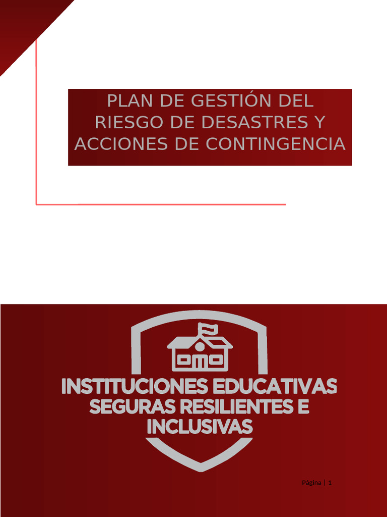 Plan de Gestión de Riesgos 2025 | PDF | Radiación