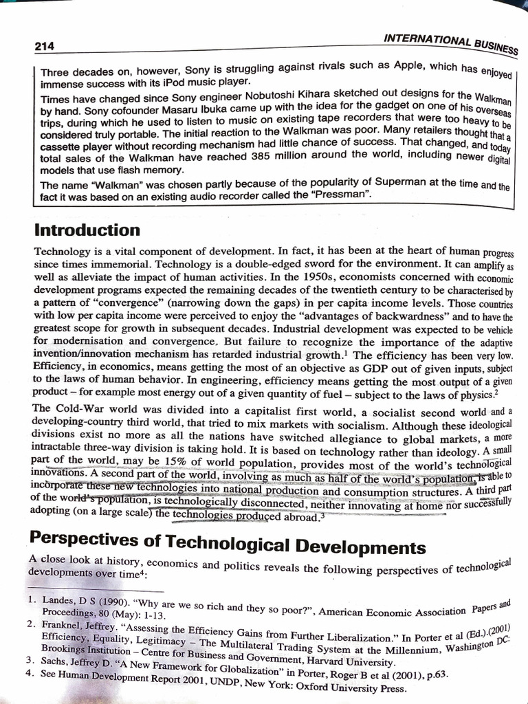 Technological Environment | PDF
