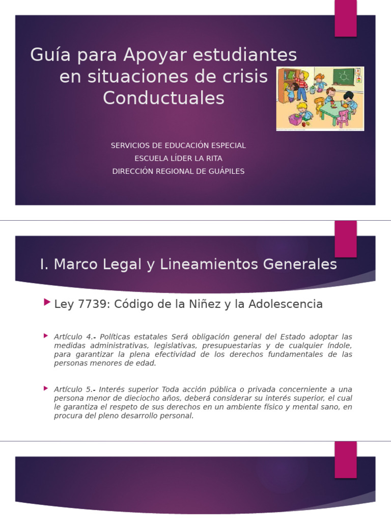 Guía para Apoyar Crisis Conductuales | PDF | Comportamiento | Invalidez