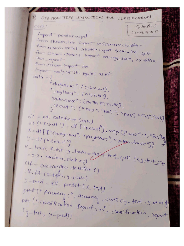 Da Lab Exp 5 | PDF
