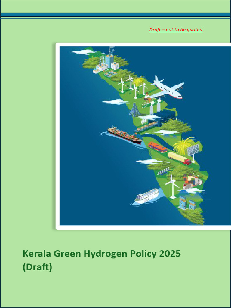 Kerala Green Hydrogen Policy 2024 | PDF | Climate Change Mitigation ...