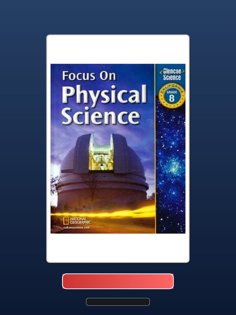 Immediate Access Focus On Physical Science 1st Edition Verified PDF ...