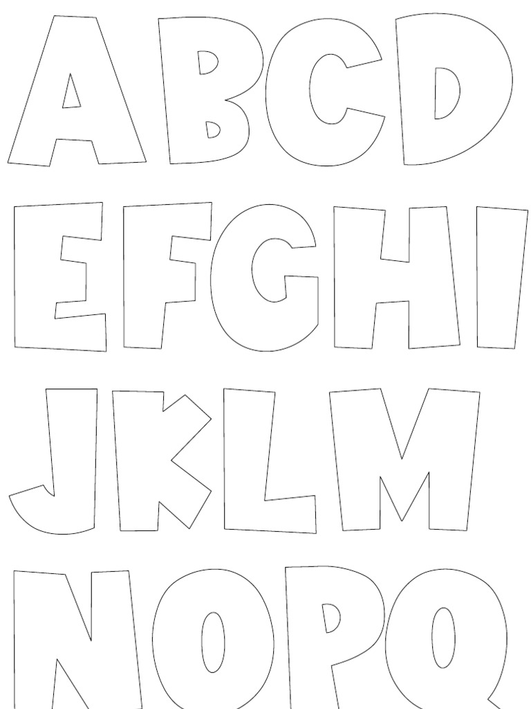 Letras Papelotes | PDF
