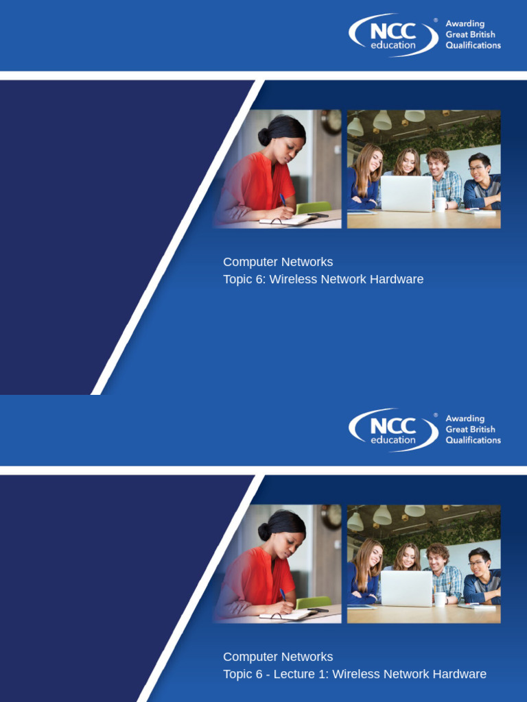 Wireless Network Hardware Guide | PDF | Computer Network | Wireless Lan
