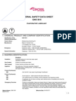 Oak 50-5 Evaporative Lubricant Safety Data Sheet