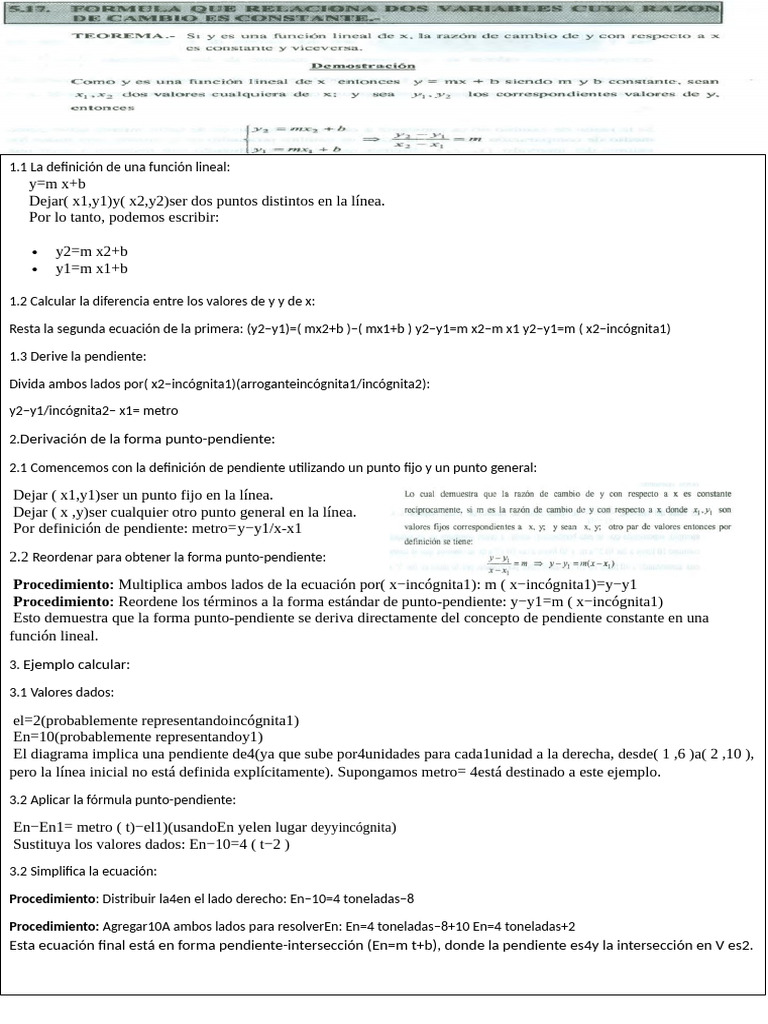 Formula Que Relaciona Dos Variables Es Cuya Razon de Cambio Es ...