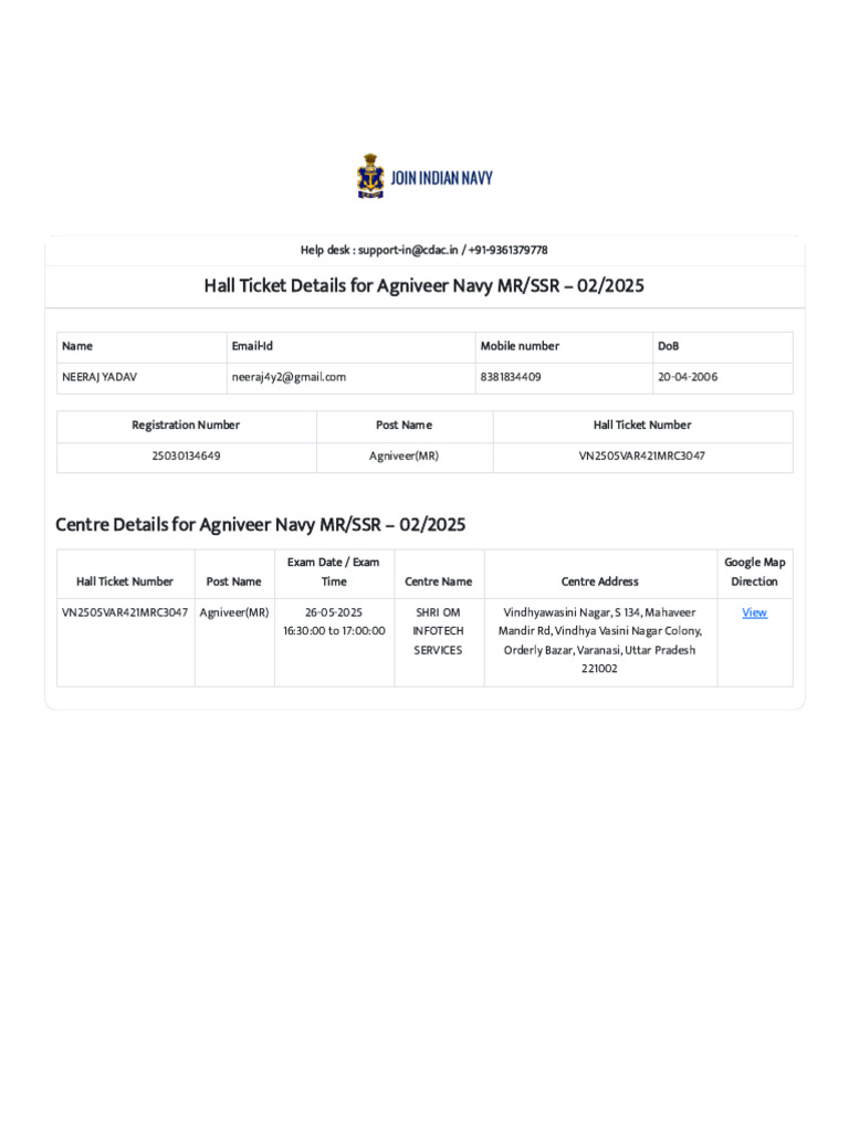 Indian Navy | PDF