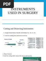 OT Surgical Instruments Overview | PDF