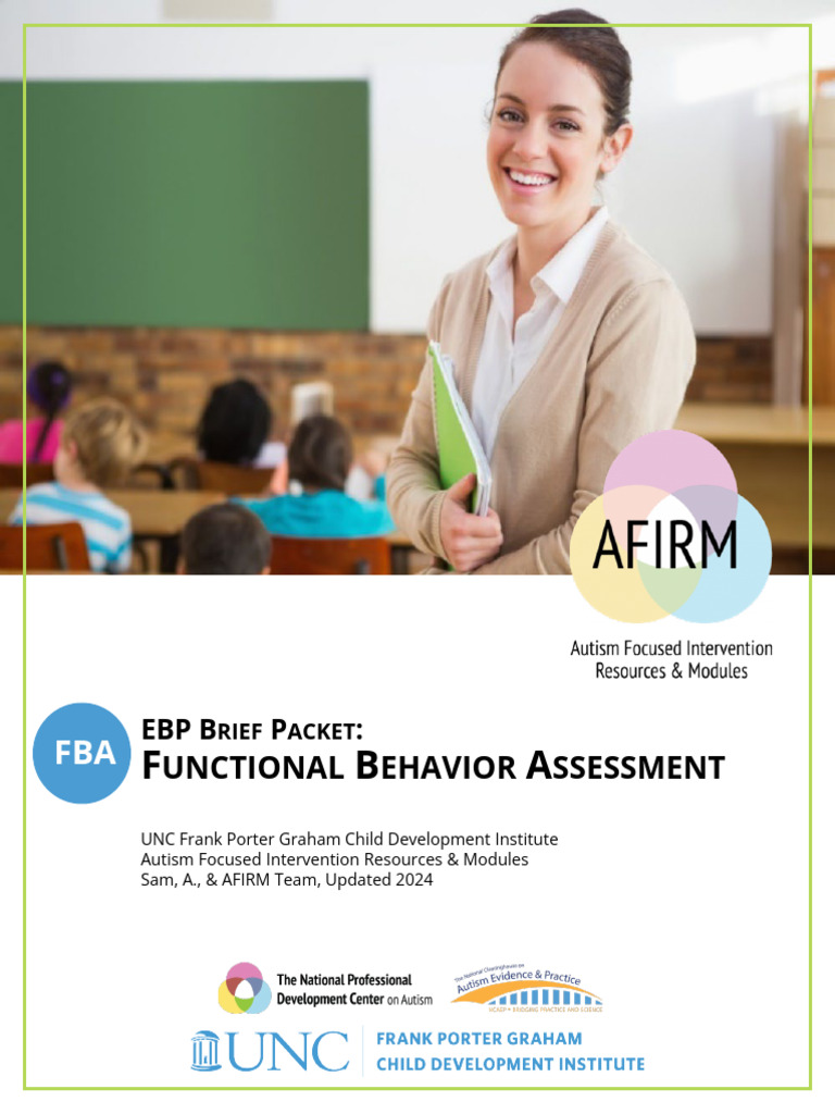 Functional Behavior Assessment Guide | PDF | Learning | Reinforcement