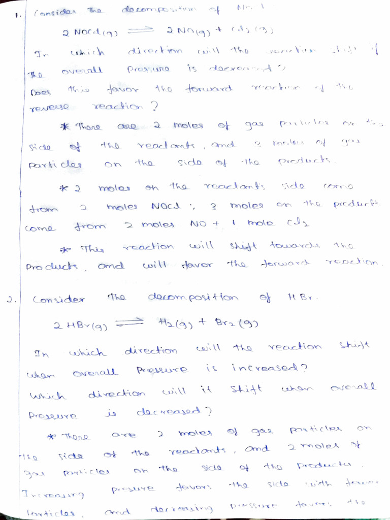 Le Chatelier's Principle Explained | PDF
