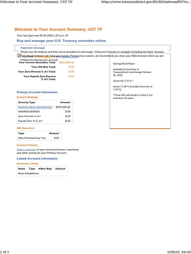 Savings Bond Rates Overview | PDF | Interest Bearing Instruments ...