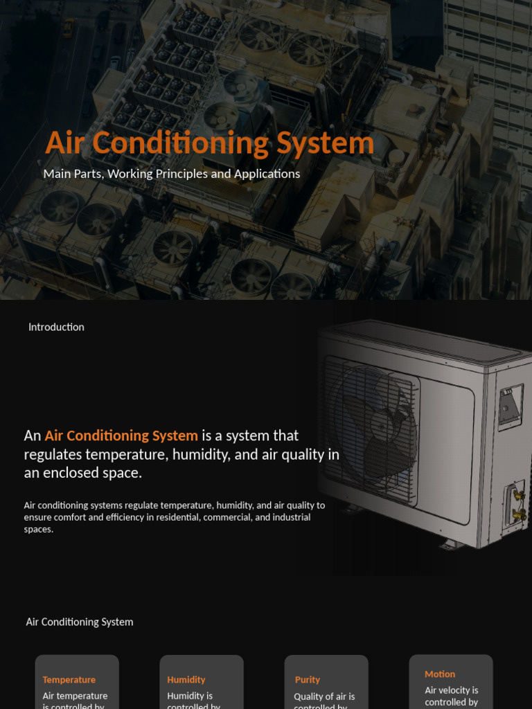 Air Conditioning System Overview | PDF | Air Conditioning | Humidity