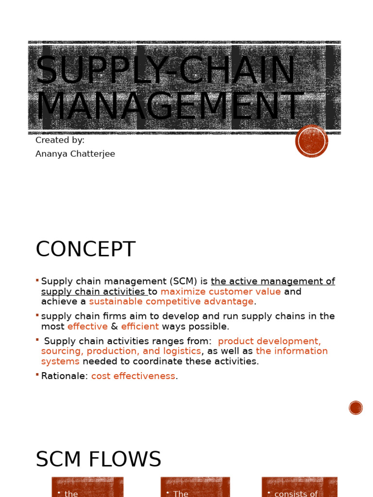 Understanding Supply Chain Management | PDF | Supply Chain Management ...