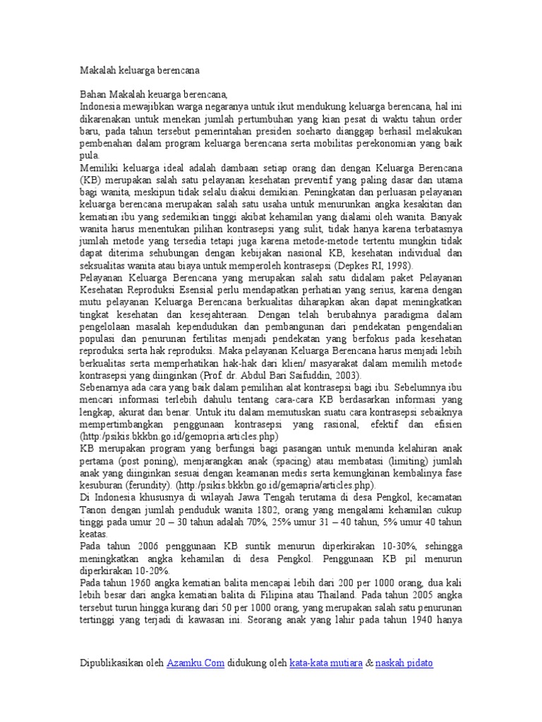 CONTOHMAKALAHKEPERAWATAN