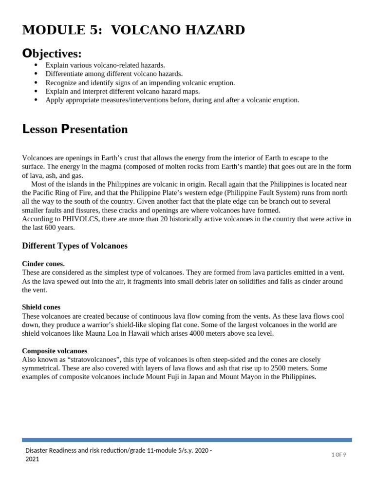 Understanding Volcano Hazards and Risks | PDF | Volcano | Lava