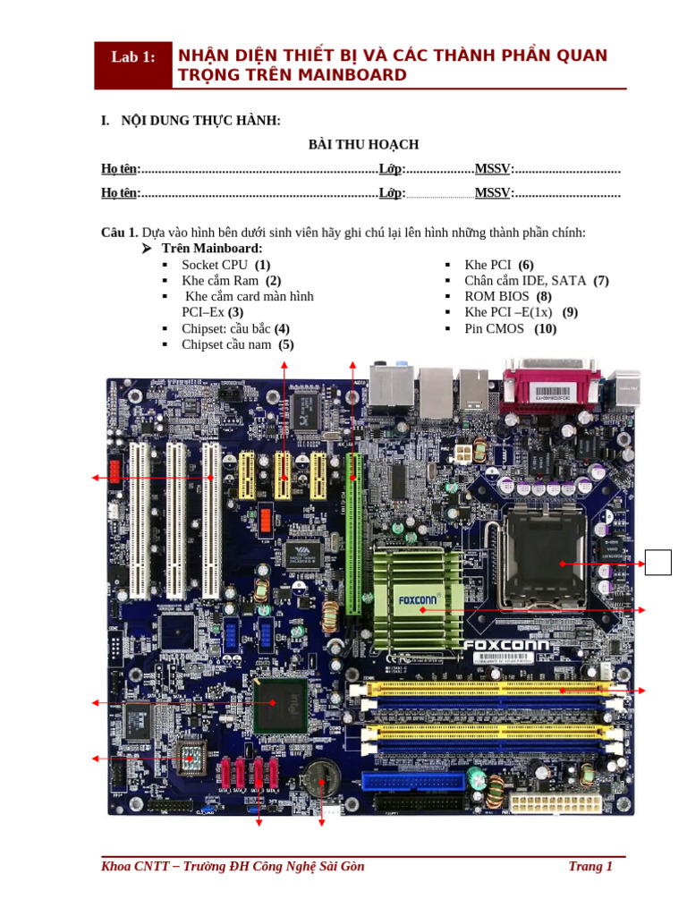 Lab01 Cau Hoi GTTH TCCTMT Update2022 | PDF