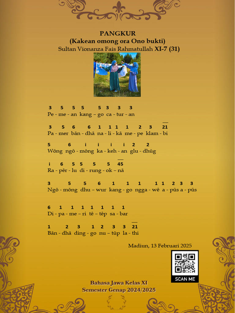 31 - TEMBANG - Sultan Vionanza Fais Rahmatullah | PDF