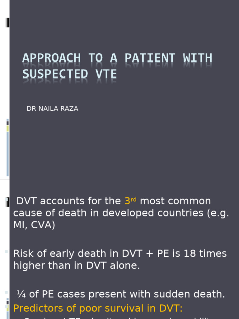 Understanding Deep Vein Thrombosis Risks | PDF | Thrombosis | Vein