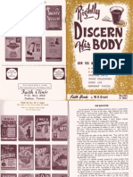 Rightly Discern His Body by W. V. Grant, Sr