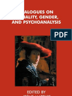 Dialogues On Sexuality Gender and Psychoanalysis
