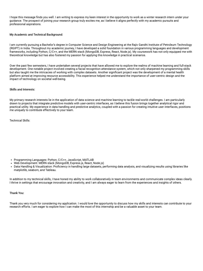 My Academic and Technical Background | PDF | Data Science | Information ...