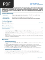 Dummy Resume for Software Engineer | PDF | Java (Programming Language ...