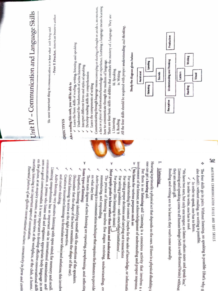 Communication and Language Skills | PDF