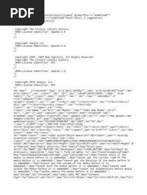 JavaScript Function Initialization Code | PDF | Computer