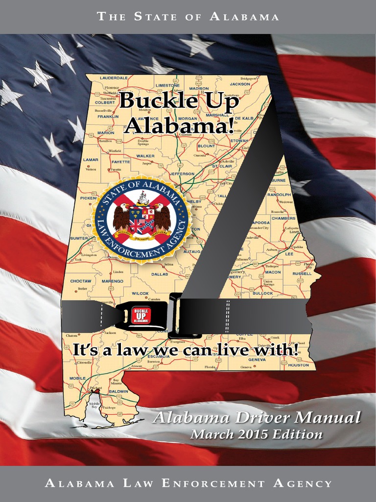 Alabama Drivers Manual Alabama Drivers Handbook PDF Driver's