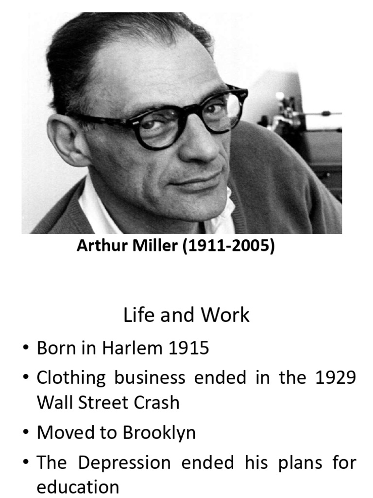 Arthur Miller: Life, Works, and Legacy | PDF