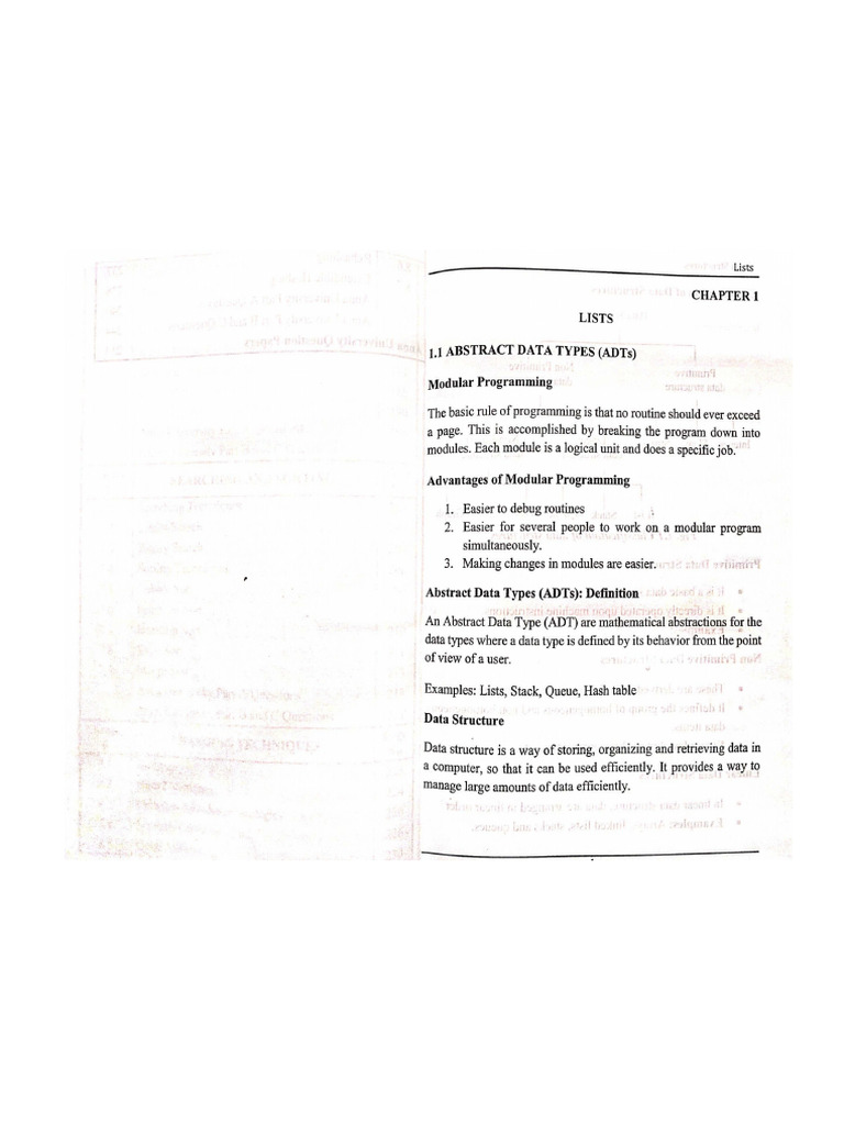 DST Unit 1 | PDF