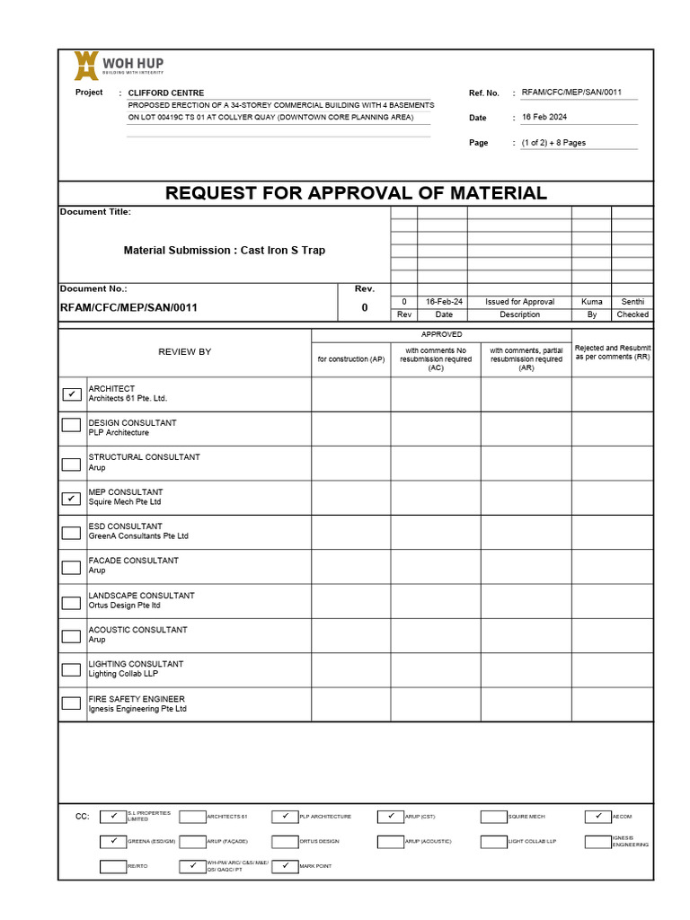 Cast Iron P Trap and S Trap | PDF | Contractual Term